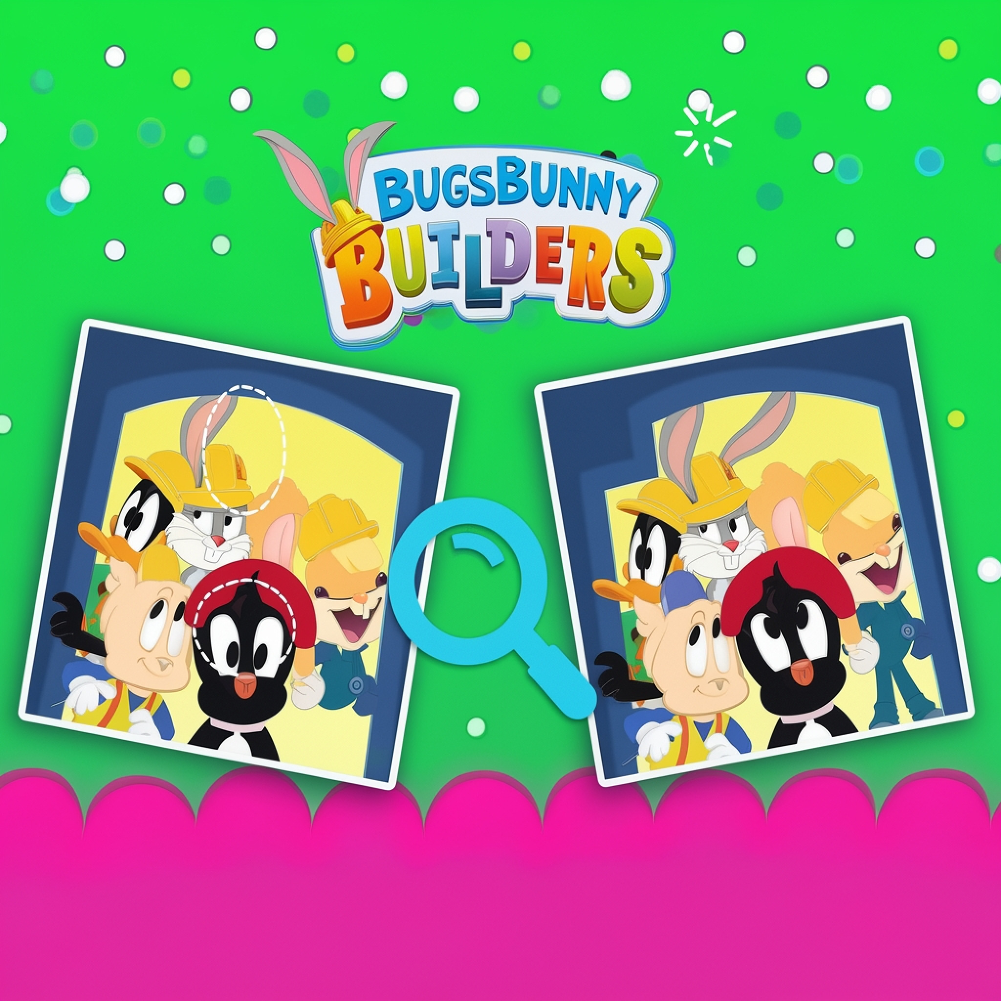 Bugs Bunny Builders Spot the Difference