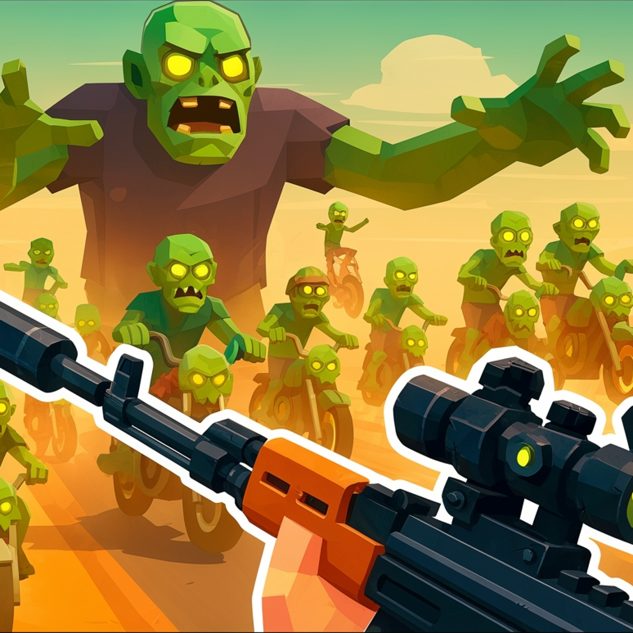 Zombie Road: Shooter with Destruction