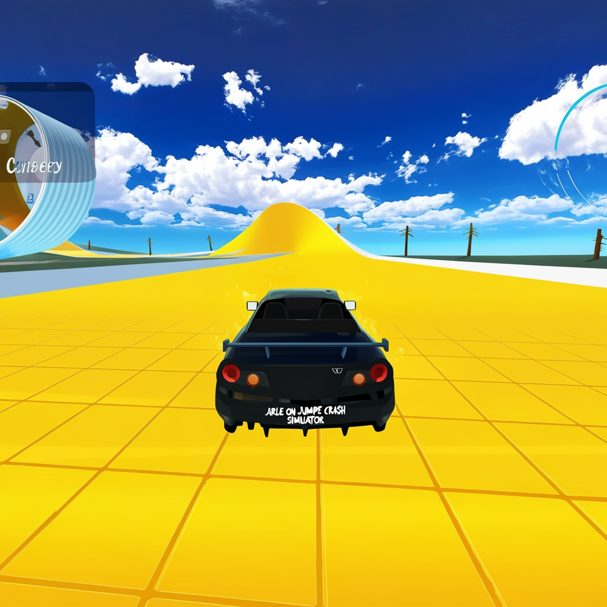 Car Jump Crash Simulator 3D