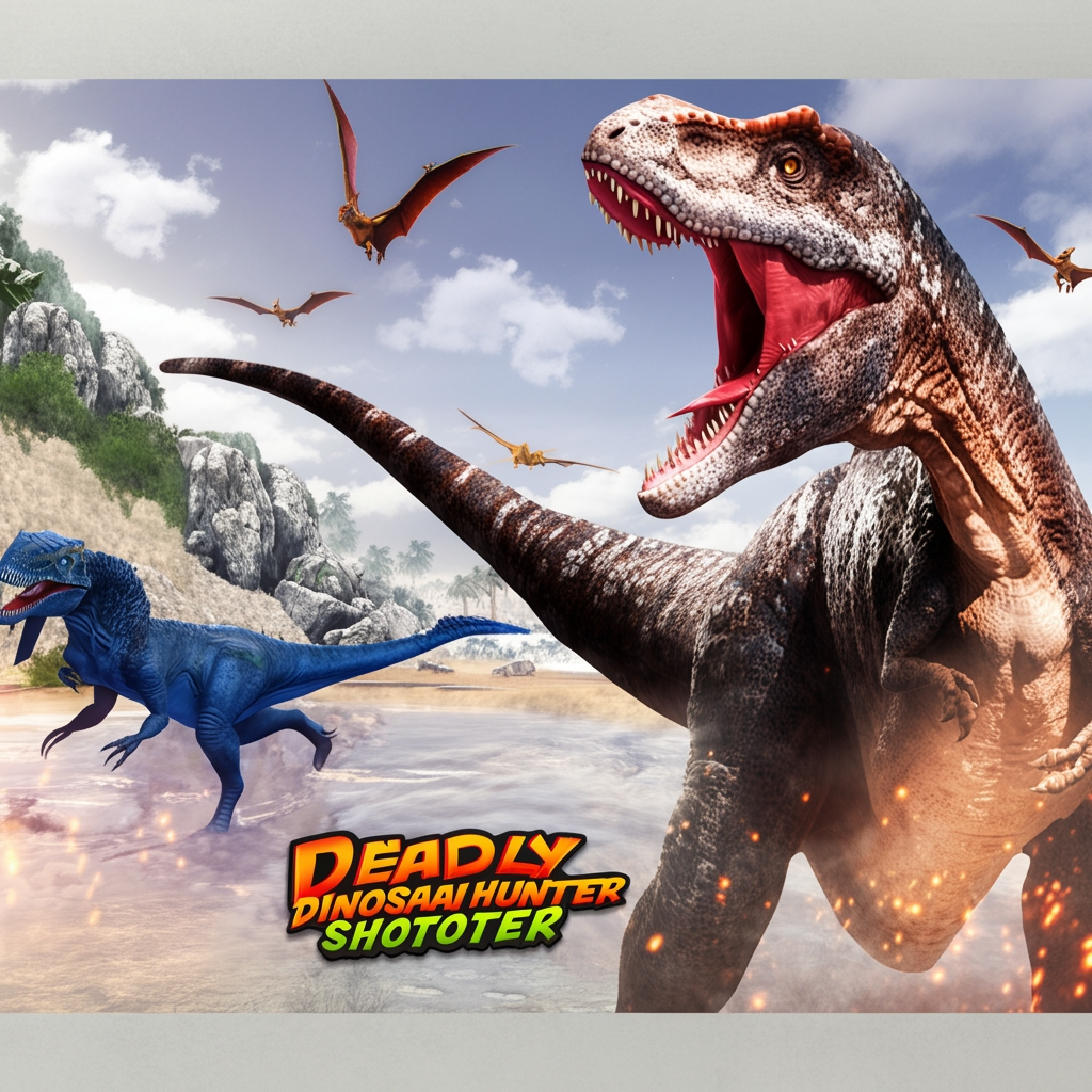 DEADLY Dinosaur Hunter Shooter
